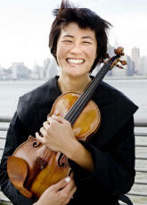 Violinist Jennifer Koh will play the Brahms concerto Saturday at 8 p.m. at Veterans Memorial Auditorium.