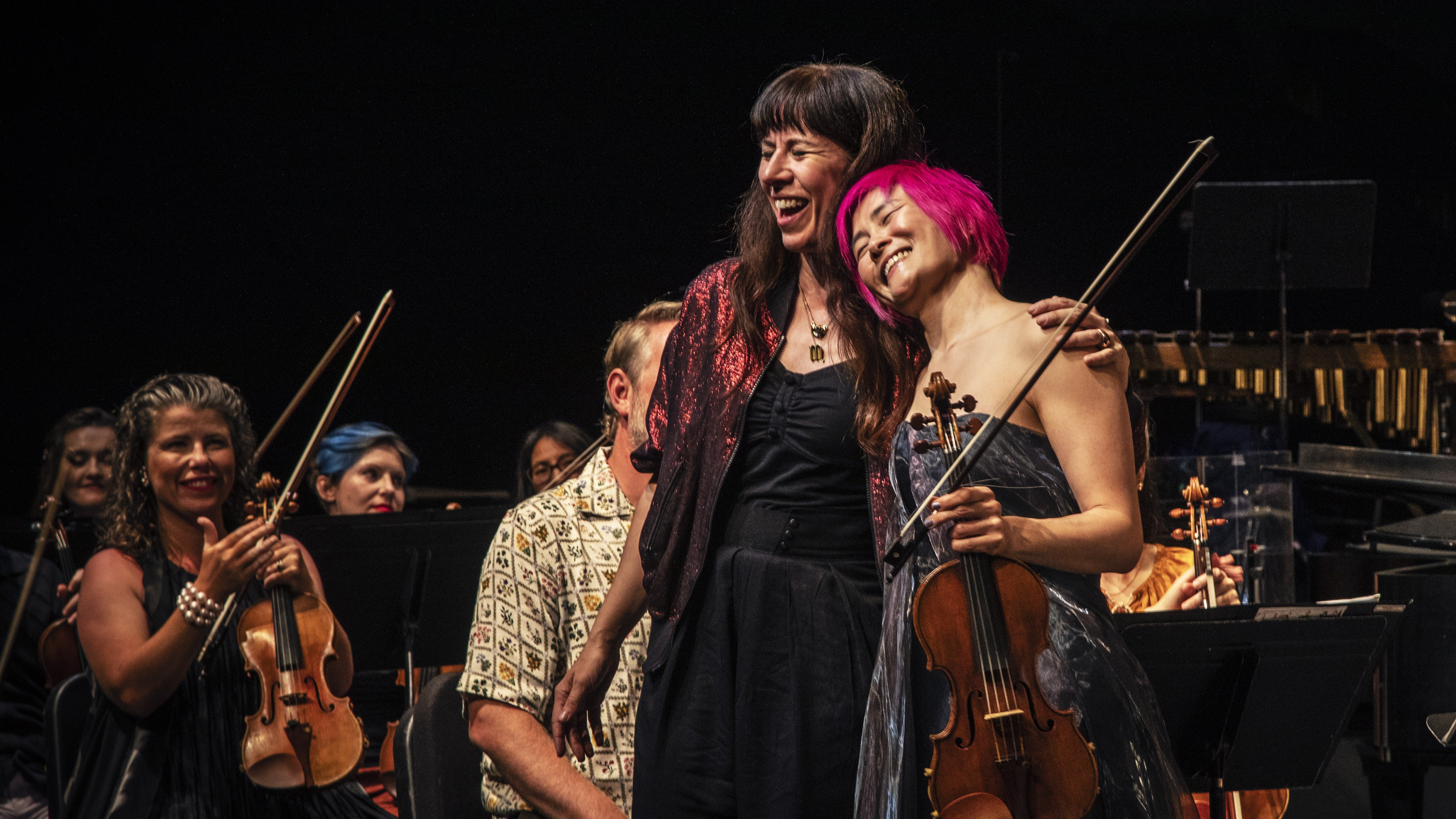 Jennifer Koh plays Missy Mazzoli's Procession with Cabrillo Festival Orchestra. | Credit: r.r. jones